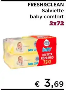 Coop FRESH&CLEAN Salviette Baby Comfort offerta