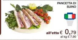 Coop Pancetta di Suino offerta