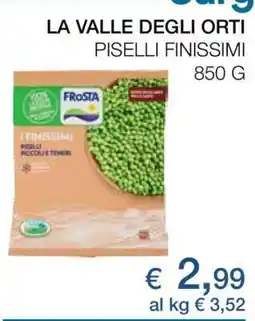Coop LA VALLE DEGLI ORTI PISELLI FINISSIMI offerta