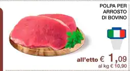 Coop POLPA PER ARROSTO DI BOVINO offerta