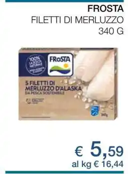 Coop FROSTA Filetti di Merluzzo offerta