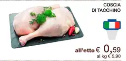 Coop COSCIA DI TACCHINO offerta