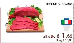 Coop FETTINE DI BOVINO offerta