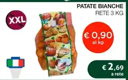 Coop PATATE BIANCHE RETE 3 KG offerta