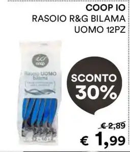 Coop COOP IO RASOIO R&G BILAMA UOMO 12PZ offerta