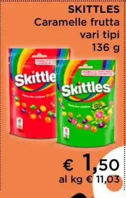 Coop SKITTLES offerta