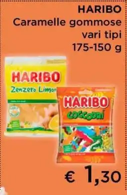 Coop HARIBO Caramelle gommose vari tipi offerta