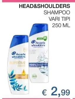 Coop HEAD & SHOULDERS offerta