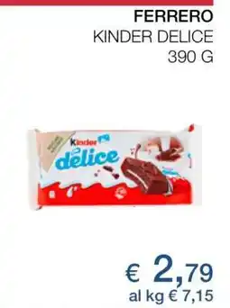 Coop FERRERO KINDER DELICE offerta