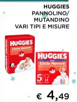 Coop HUGGIES PANNOLINO/MUTANDINO offerta