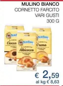 Coop MULINO BIANCO CORNETTO FARCITO VARI GUSTI offerta