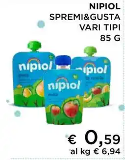 Coop NIPIOL SPREMI&GUSTA offerta