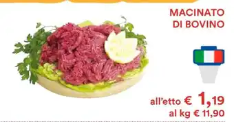 Coop Macinato di Bovino offerta