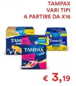 Coop Tampax offerta