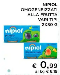 Coop Nipiol Omogeneizzati alla Frutta offerta