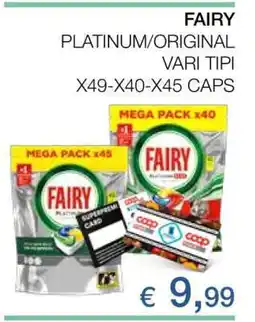 Coop FAIRY PLATINUM/ORIGINAL offerta