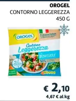 Coop OROGEL Contorno Leggerezza 450 g offerta