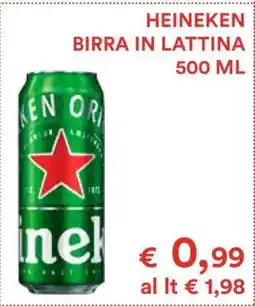 Coop HEINEKEN BIRRA IN LATTINA 500 ML offerta