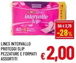 A&O Lines intervallo proteggi slip pezzature e formati offerta