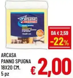 A&O Arcasa panno spugna 18x20 cm offerta