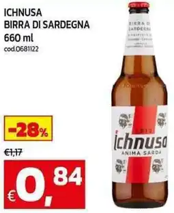 C+C maxigross Ichnusa birra di sardegna offerta