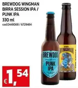 C+C maxigross Brewdog wingman birra session ipa / punk ipa offerta
