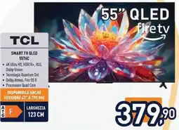 Unieuro TCL SMART TV QLED 55T6C offerta