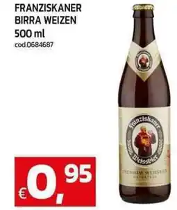 C+C maxigross Franziskaner birra weizen offerta