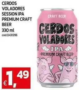 C+C maxigross Cerdos voladores session ipa premium craft beer offerta