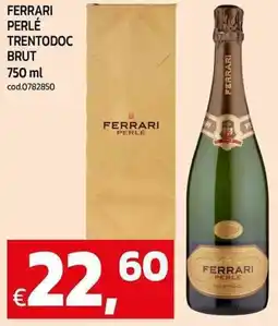 C+C maxigross Ferrari perlé trentodoc brut offerta
