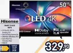 Unieuro Hisense SMART TV QLED 50E7Q offerta
