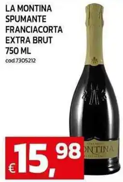 C+C maxigross La montina spumante franciacorta extra brut offerta