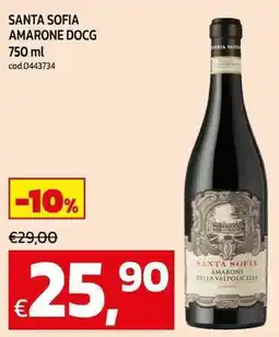 C+C maxigross Santa sofia amarone docg offerta