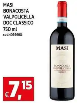 C+C maxigross Masi bonacosta valpolicella doc classico offerta