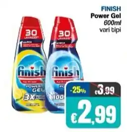Franzy's FINISH Power Gel offerta