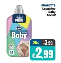 Franzy's FRANZY'S Lavatrice Baby offerta