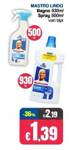 Franzy's MASTRO LINDO Bagno Spray offerta