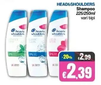 Franzy's HEAD&SHOULDERS Shampoo offerta