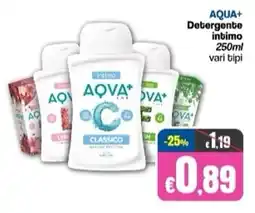 Franzy's AQUA+ Detergente intimo offerta