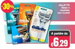 Franzy's GILLETTE Rasoi e ricariche offerta