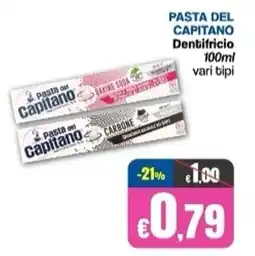 Franzy's PASTA DEL CAPITANO Dentifricio offerta