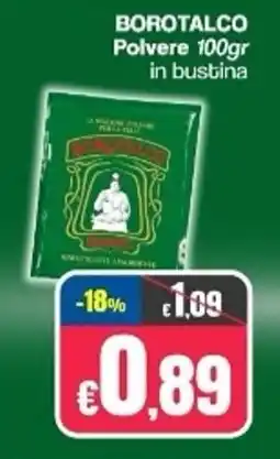 Franzy's BOROTALCO Polvere offerta