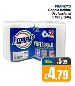 Franzy's FRANZY'S Coppia Bobine Professional 2 Veli offerta