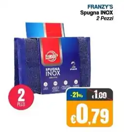 Franzy's FRANZY'S Spugna INOX offerta