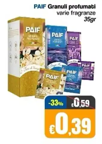 Franzy's PAIF Granuli profumati offerta