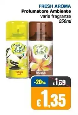 Franzy's FRESH AROMA Profumatore Ambiente offerta