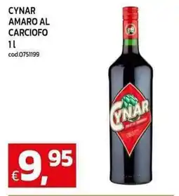 C+C maxigross Cynar amaro al carciofo offerta