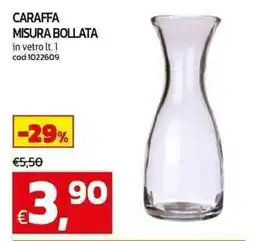 C+C maxigross Caraffa misura bollata offerta