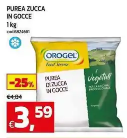 C+C maxigross Purea zucca in gocce offerta