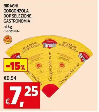 C+C maxigross Biraghi gorgonzola dop selezione gastronomia offerta